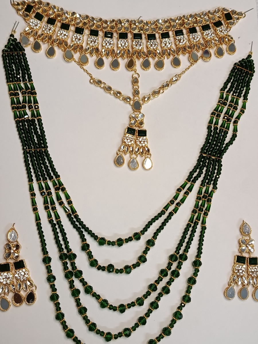 Emerald Majesty Bridal Set