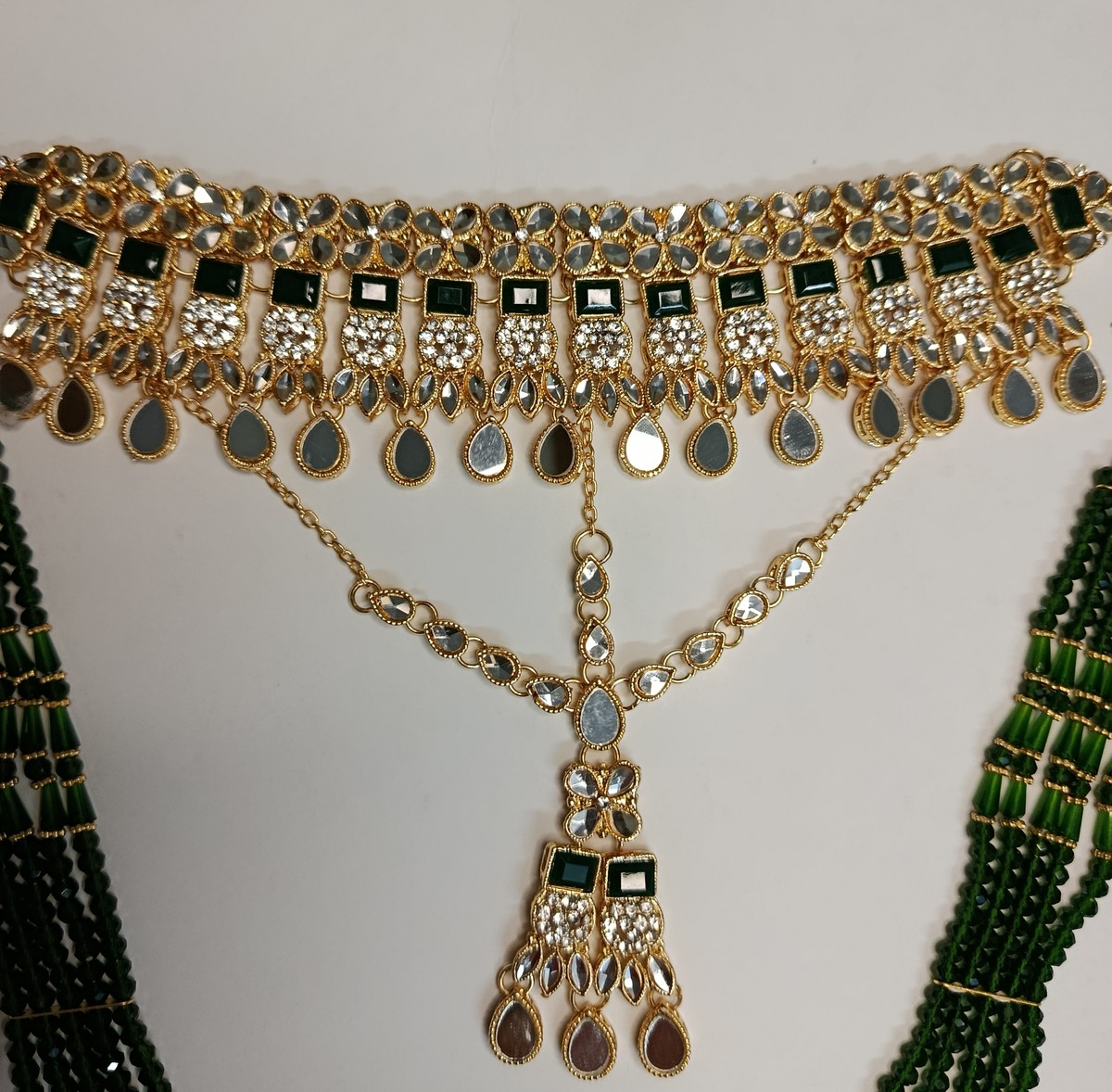 Emerald Majesty Bridal Set